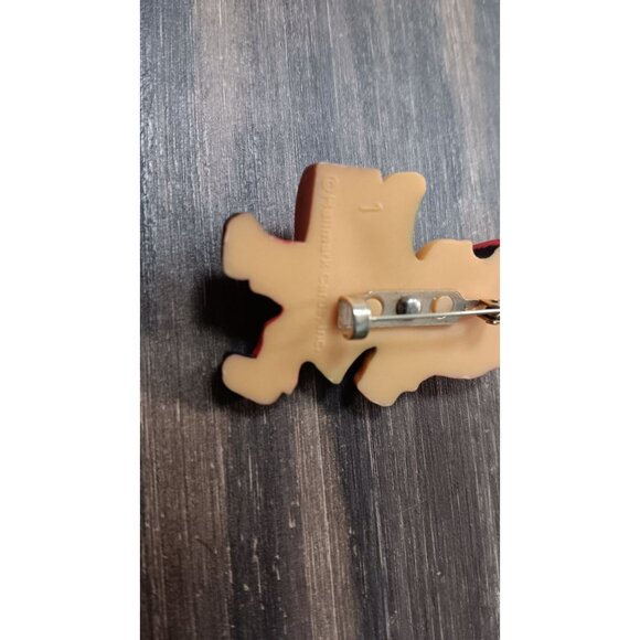 Vintage Hallmark Cards Brooch Pin Plastic Drummer Boy - Picture 6 of 8